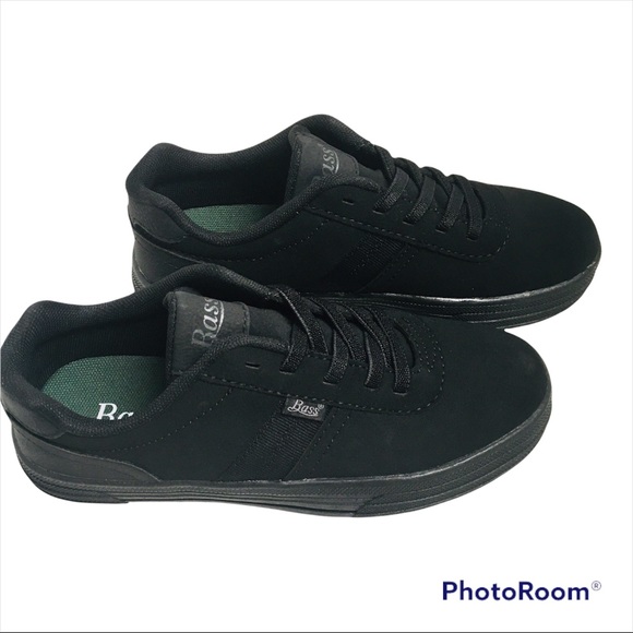 NEW G.H. BASS & CO. Slip-On Laced Shoe Boy's Size 3 Kid's Medium Width Black NIB - Picture 3 of 16